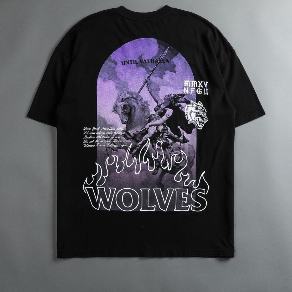 Darc Sport L Oversized Blk workout tee